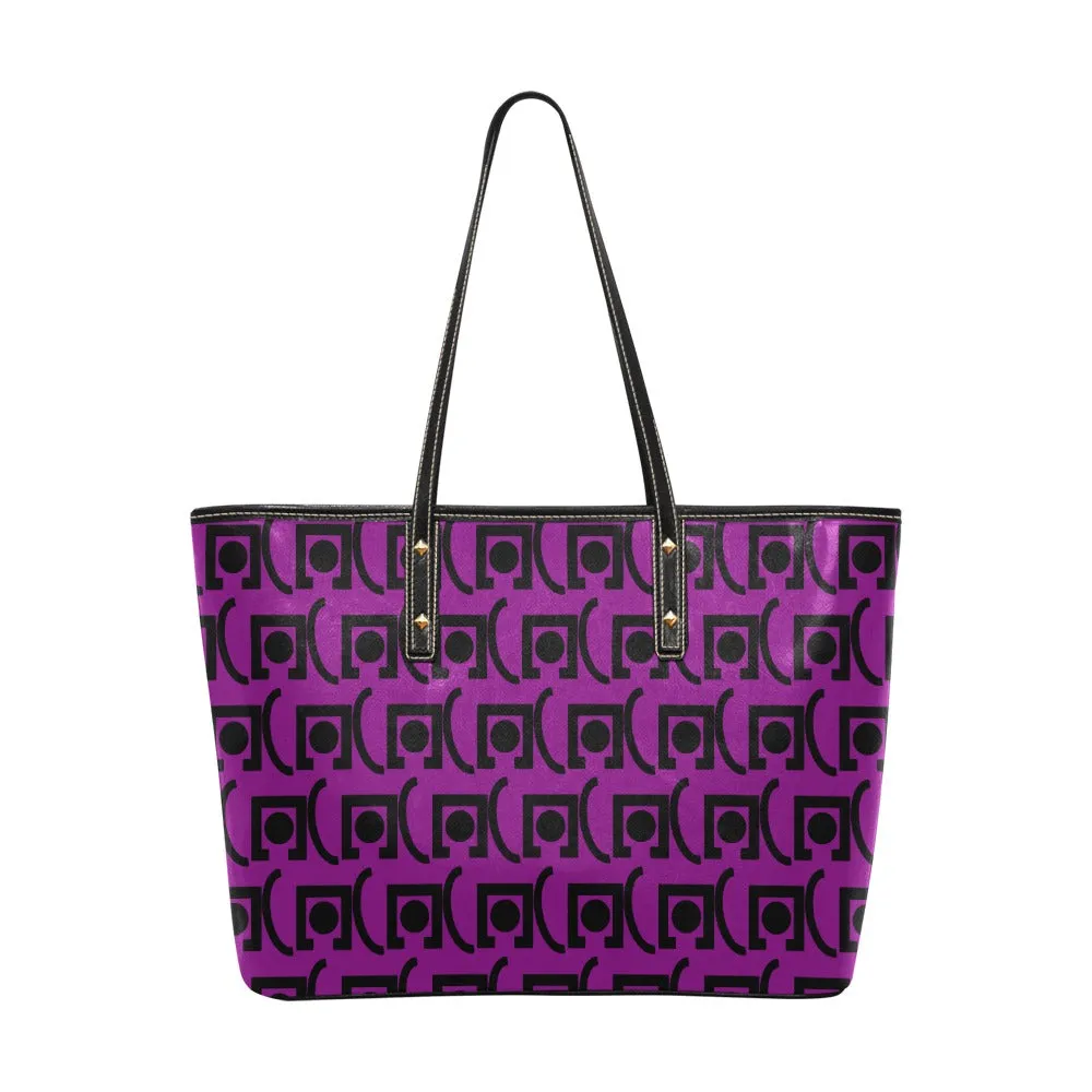Origen Destination Signature Women's Rivet-strap Large Tote Bag