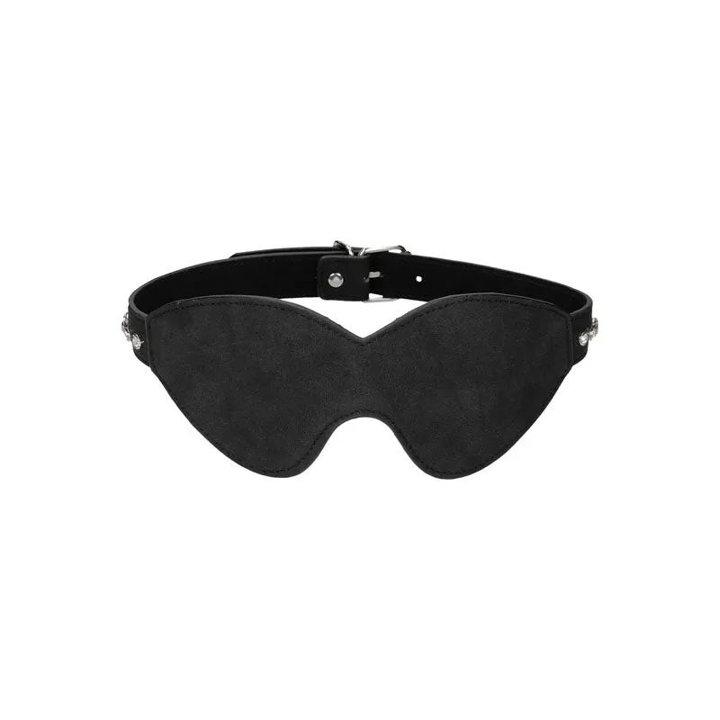 OUCH! Diamond Studded Eye-Mask - Black