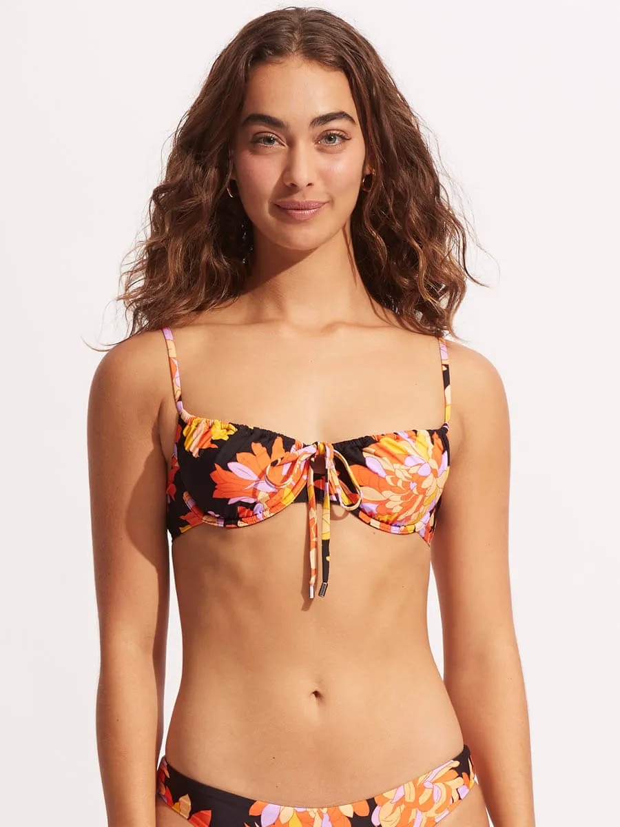 Palm Springs Underwire Bra in Black