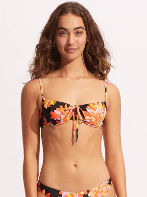 Palm Springs Underwire Bra in Black