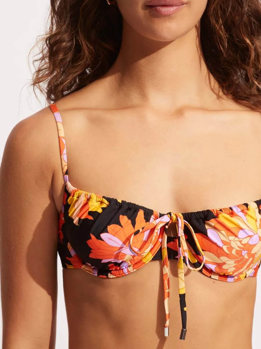Palm Springs Underwire Bra in Black