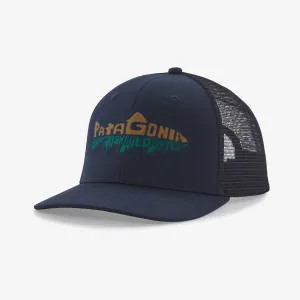 Patagonia Take a Stand Trucker Hat- New Navy w/ Wild Waterline