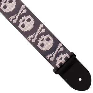 Perris Jacquard Strap ~ Skull