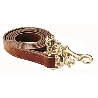 Perri's Leather Brass Plaited Lead