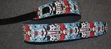 Perri's P25TJ Leather Guitar Strap, The Tattoo Johnny Artists Series