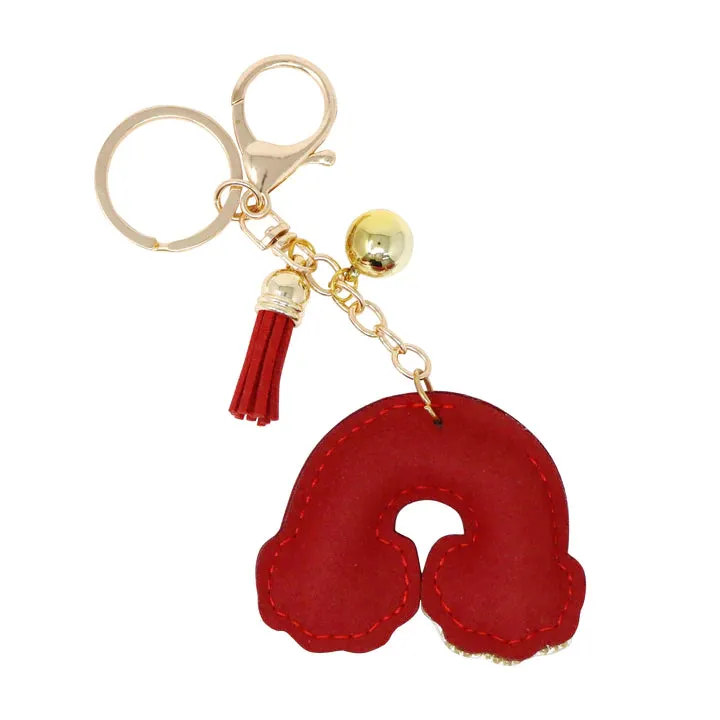 Pink Poppy Rainbow Sparkle Bag Charm