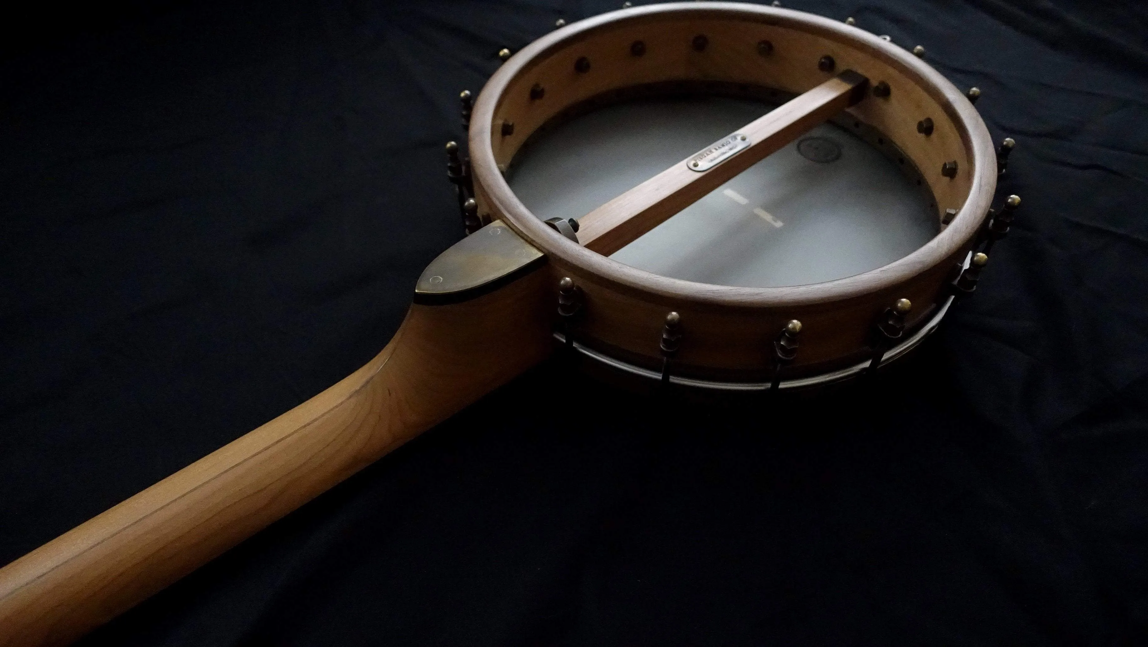 Pisgah 6 String Banjo with Cherry Neck and Tubaphone Tone Ring
