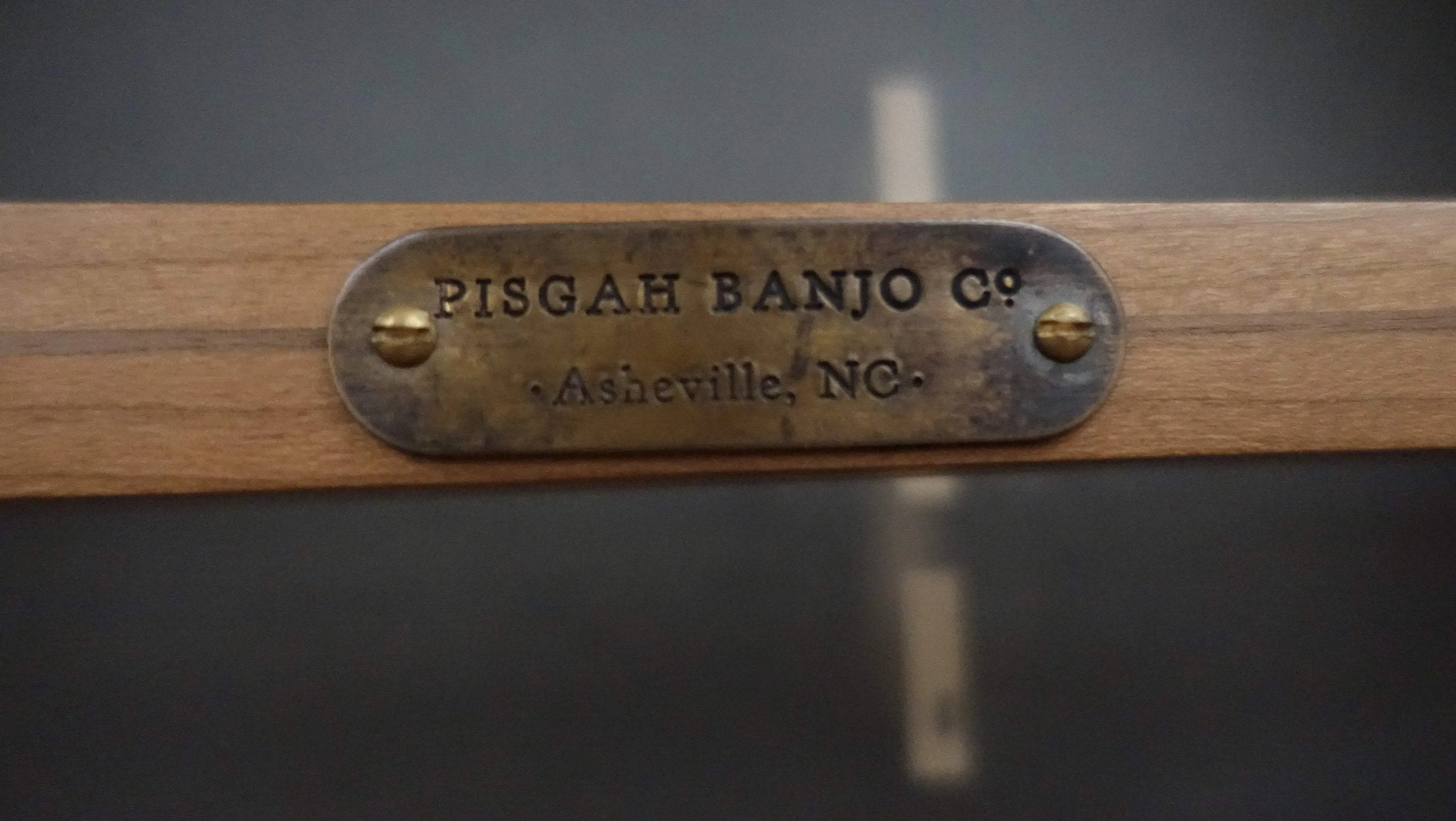 Pisgah 6 String Banjo with Cherry Neck and Tubaphone Tone Ring