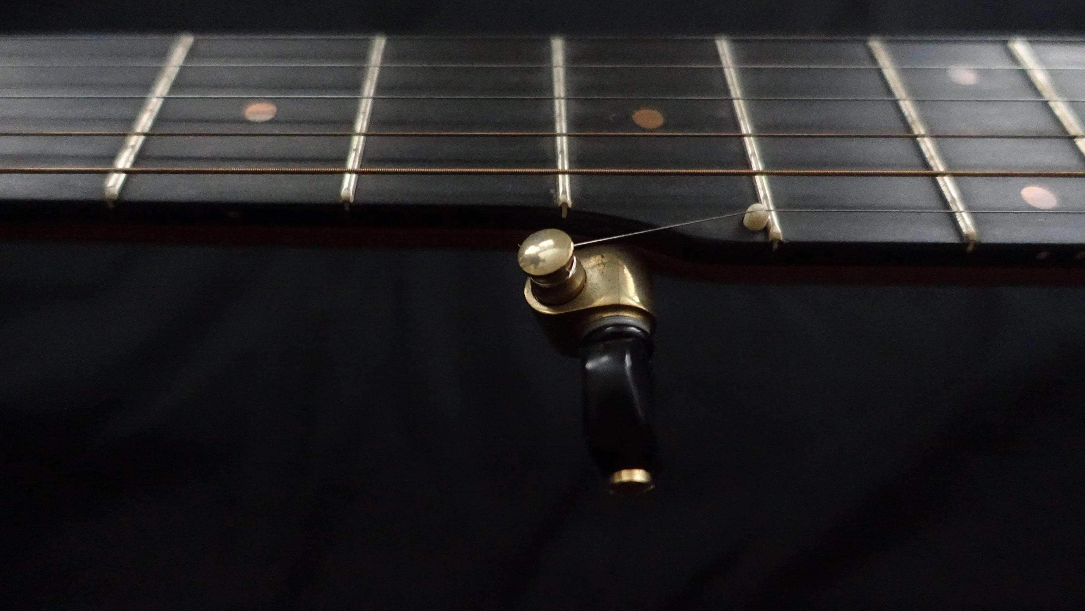 Pisgah 6 String Banjo with Cherry Neck and Tubaphone Tone Ring