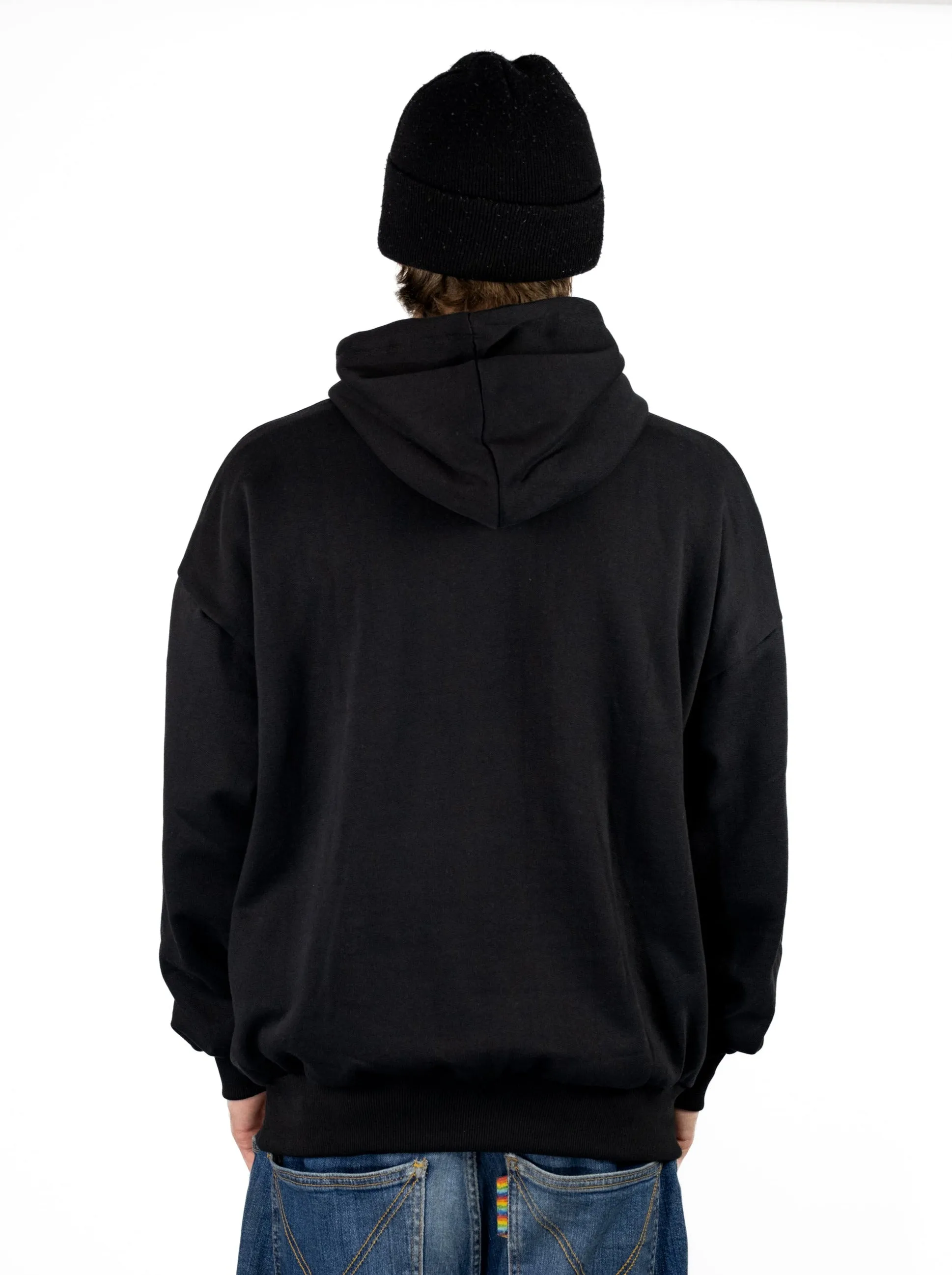 Poetic Collective - Ninja Hoodie - Heavyweight Organic Cotton - Black