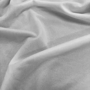 Polyester Stretch Lining - White