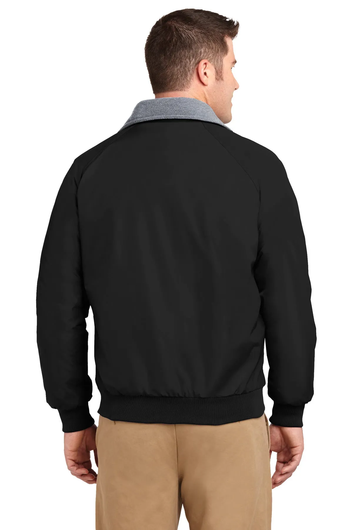 Port Authority Challenger Jacket. J754 True Black/ Grey Heather