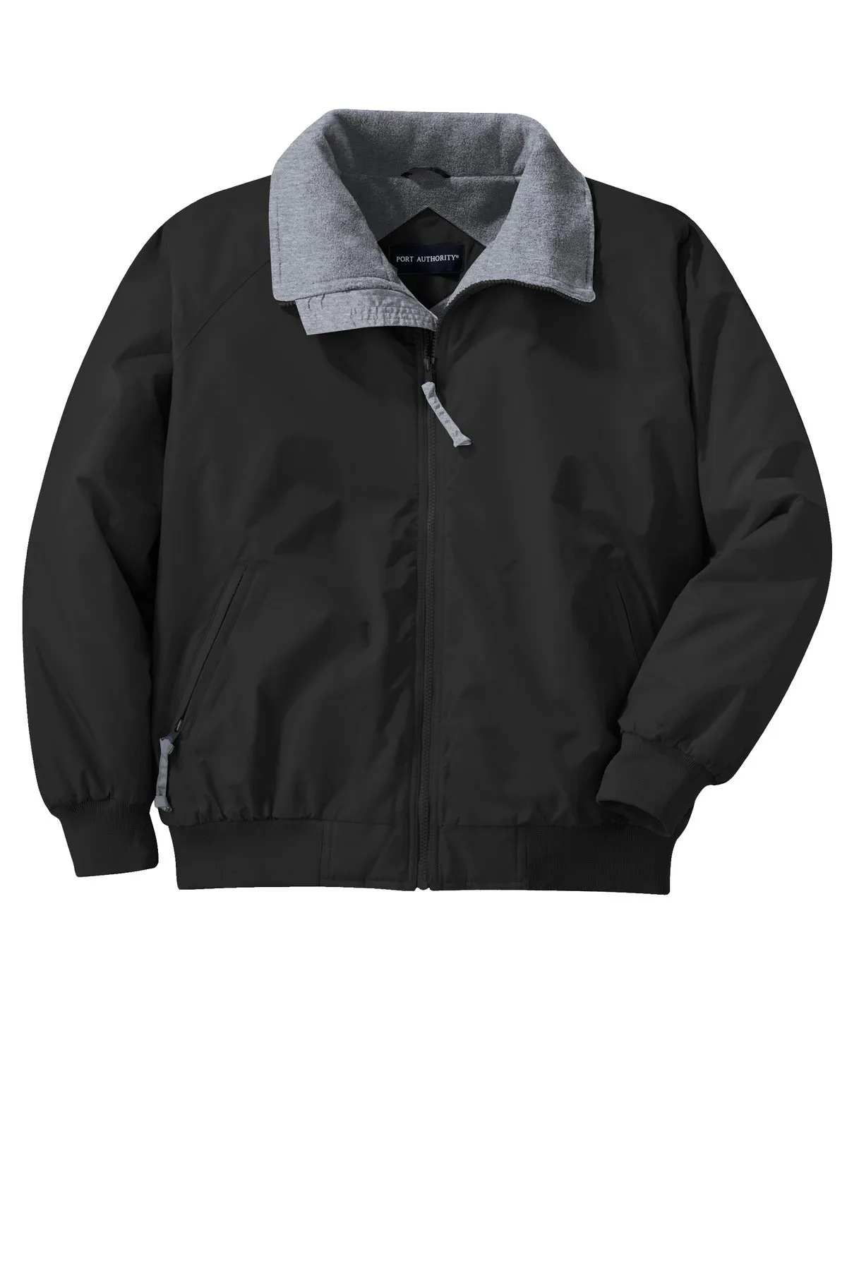 Port Authority Challenger Jacket. J754 True Black/ Grey Heather