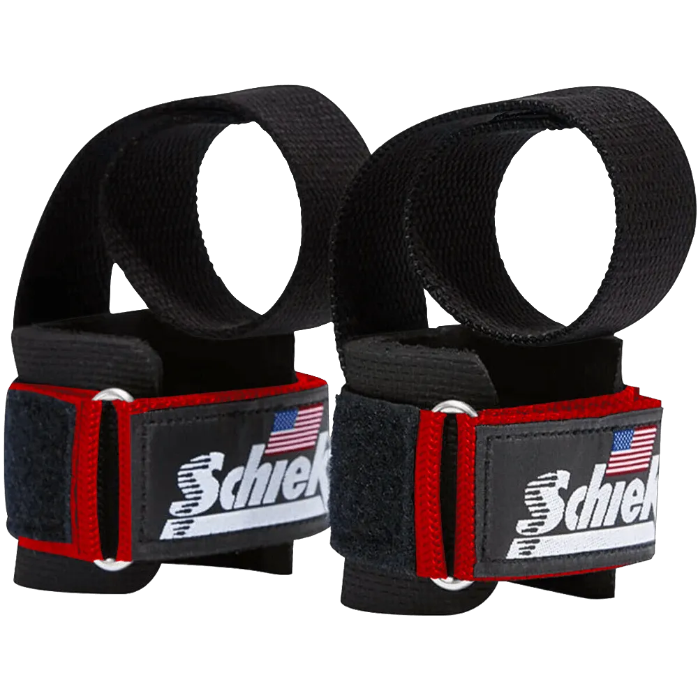 Power Lifting Straps - Red