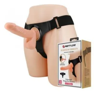 Pretty Love Universal Strap On Harness with 7.4'' Dildo