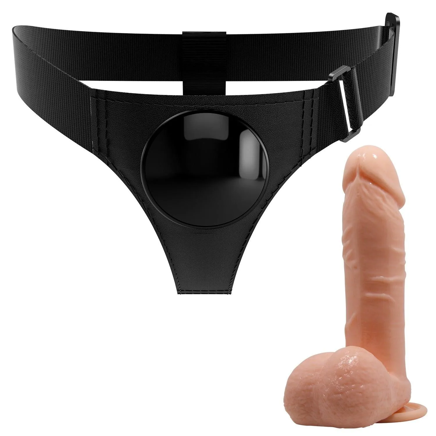 Pretty Love Universal Strap On Harness with 7.4'' Dildo