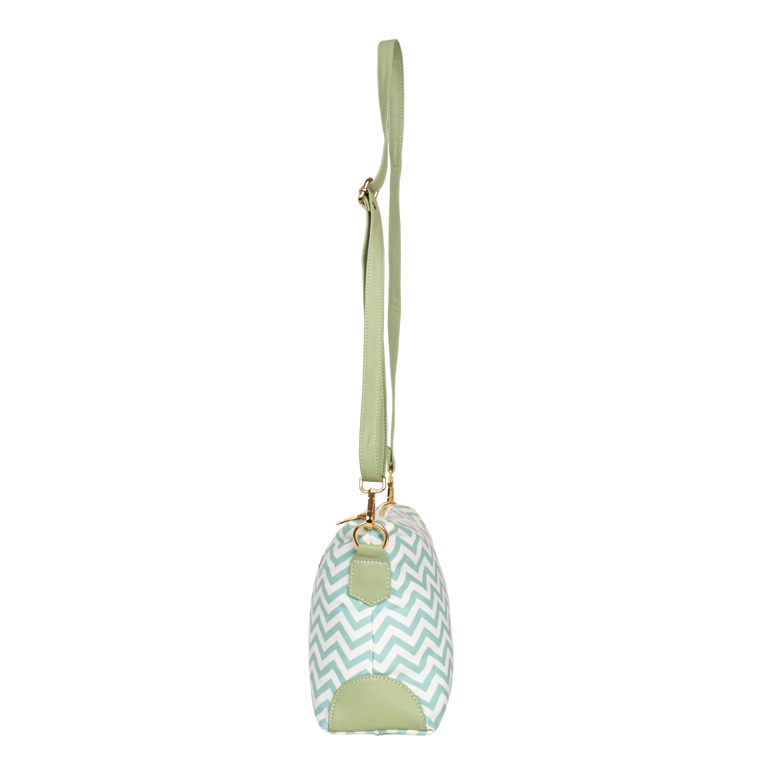 Printed Sling Bag-Chevron