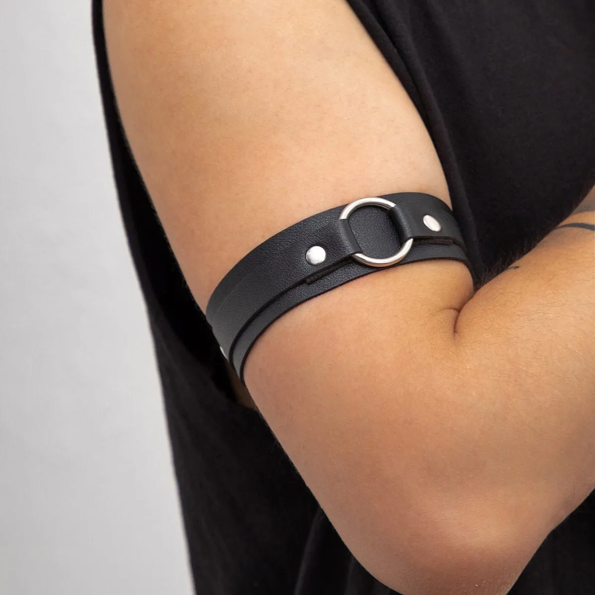 Punk PU Leather Upper Arm Cuff