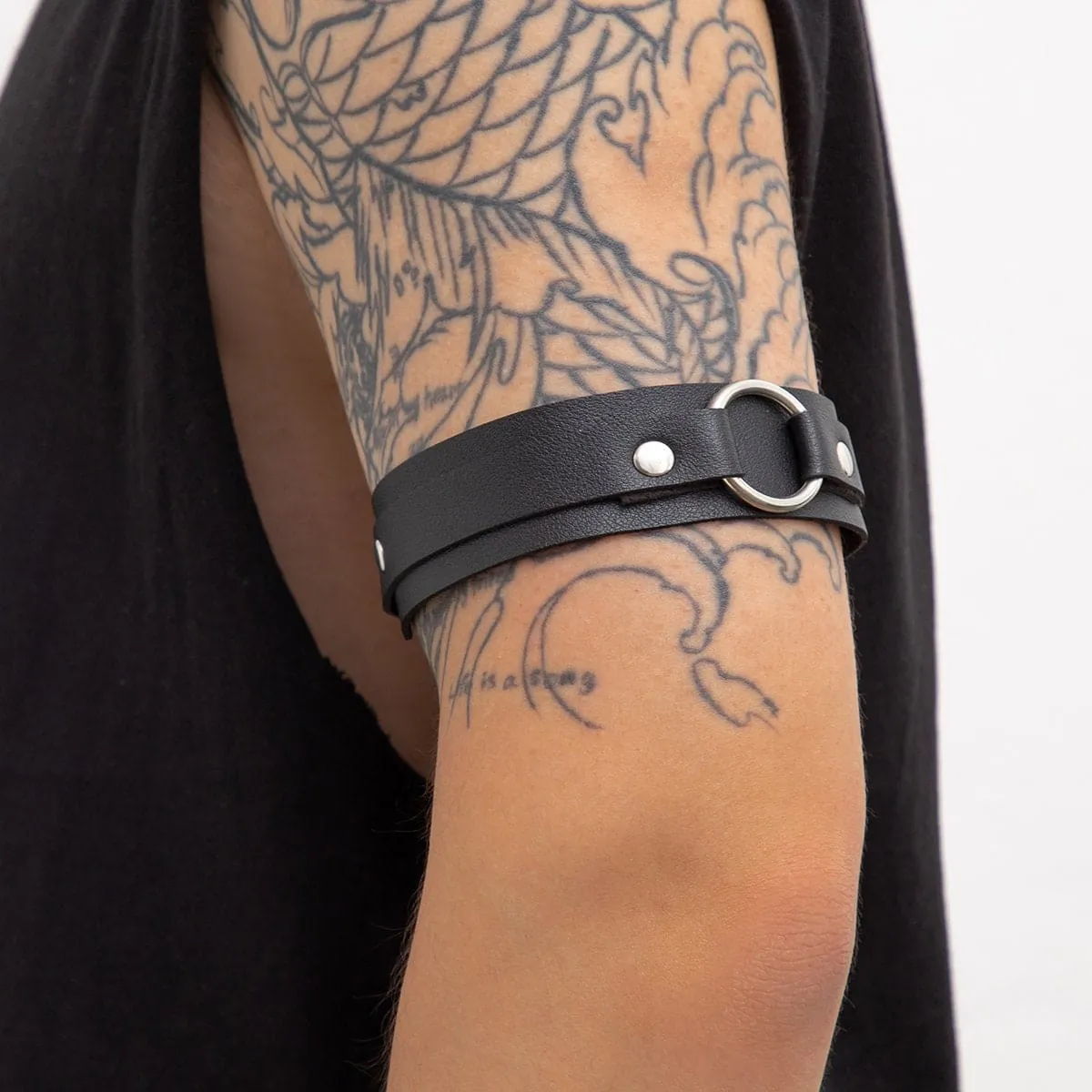 Punk PU Leather Upper Arm Cuff
