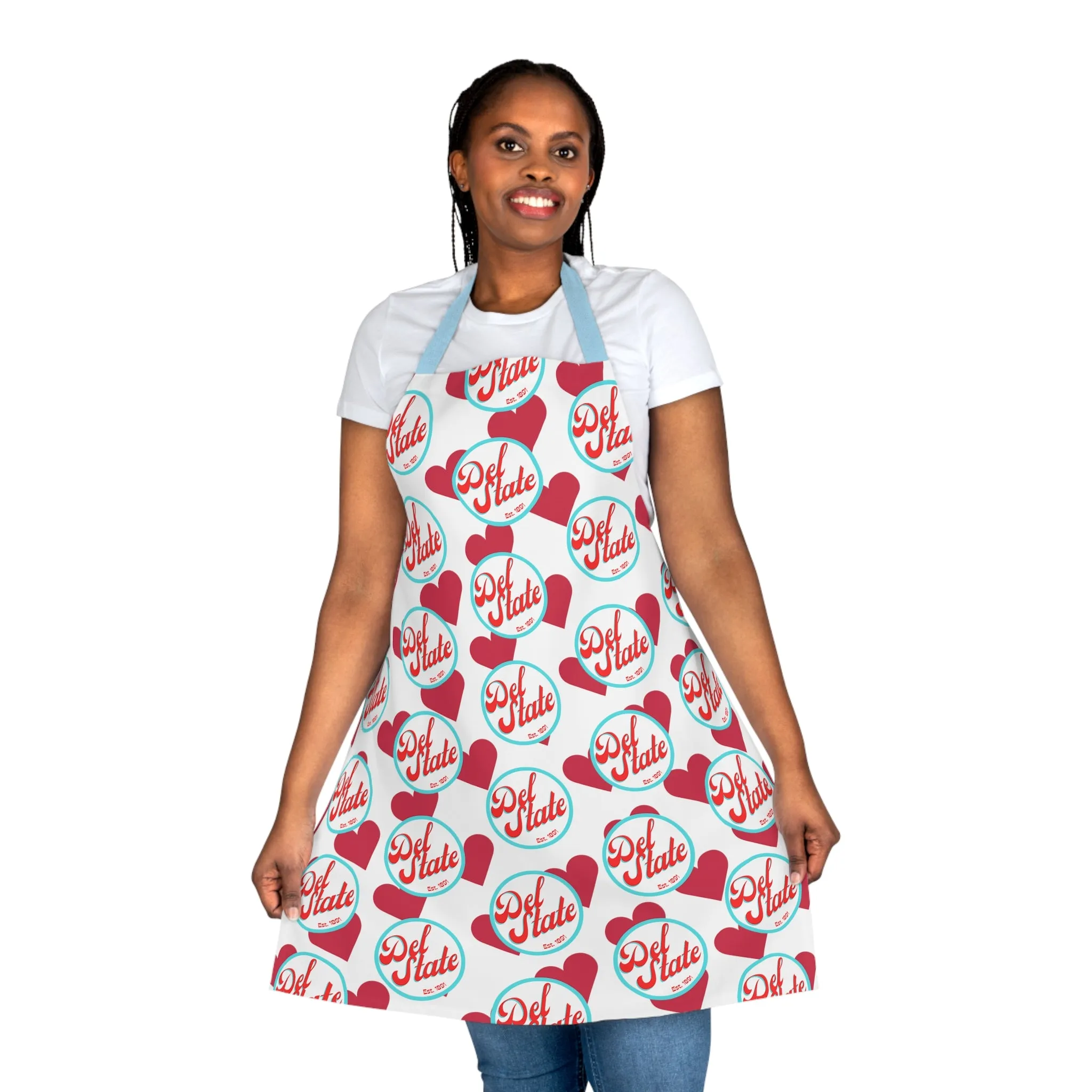 Red White And Blue State Cooking Grilling Apron