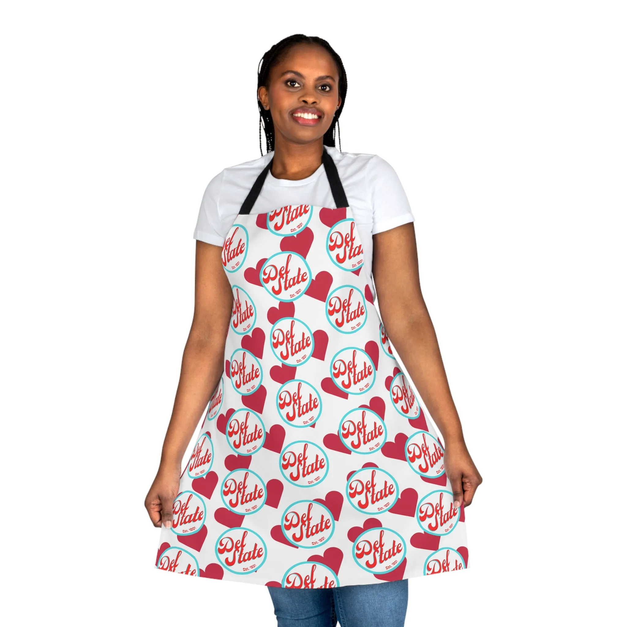 Red White And Blue State Cooking Grilling Apron