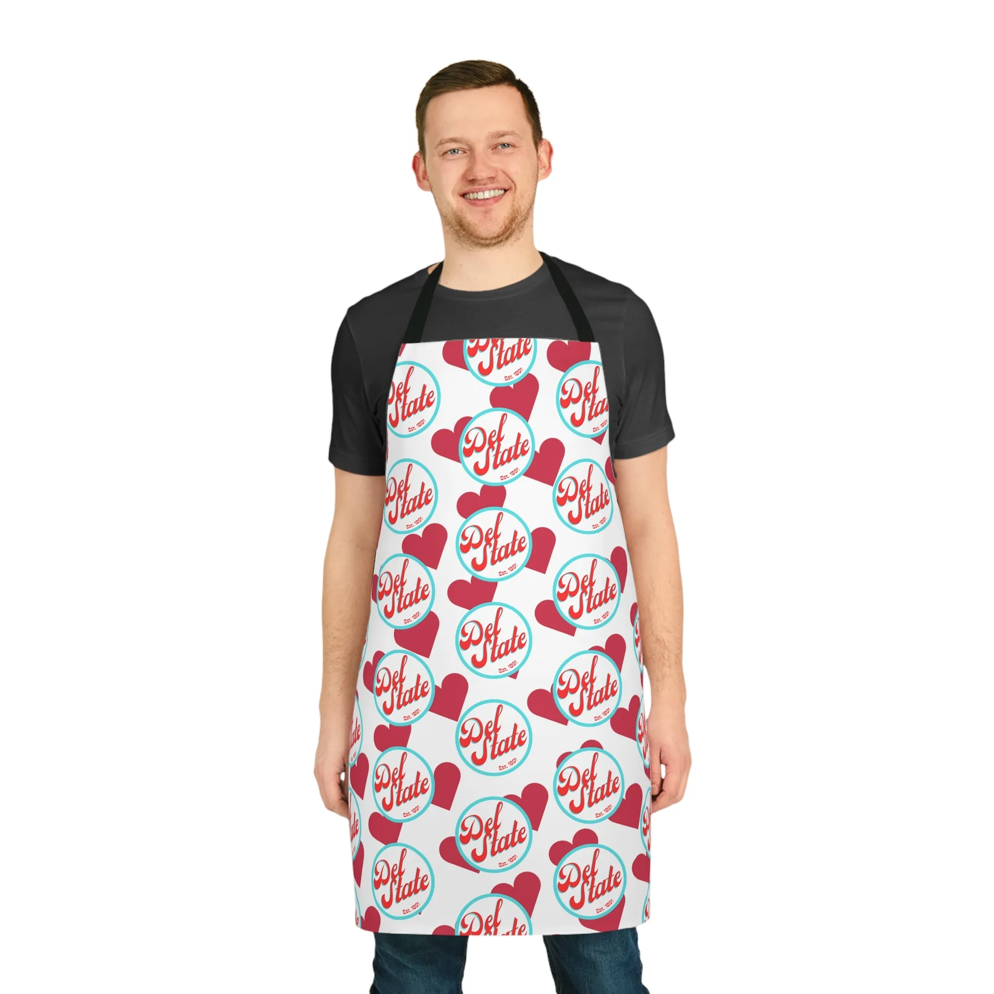 Red White And Blue State Cooking Grilling Apron