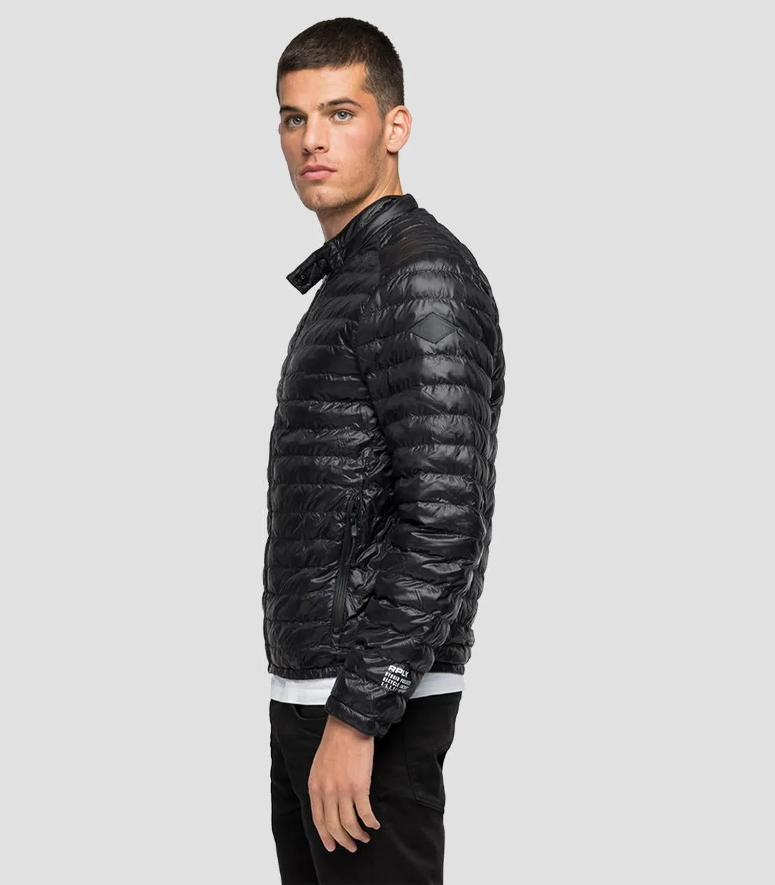 Replay M8174 Biker Jacket Black
