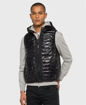 Replay M8175A Nylon Gilet Black