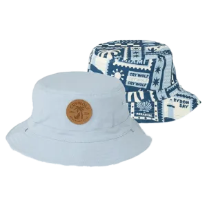 Reversible Bucket Hat - Postcards