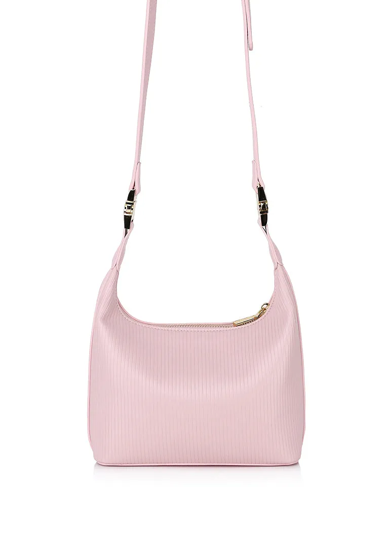 Riri in Love Belt Buckle Hobo Bag (Pink)