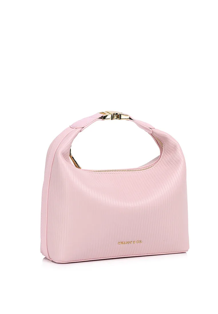 Riri in Love Belt Buckle Hobo Bag (Pink)