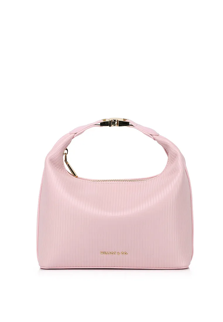 Riri in Love Belt Buckle Hobo Bag (Pink)