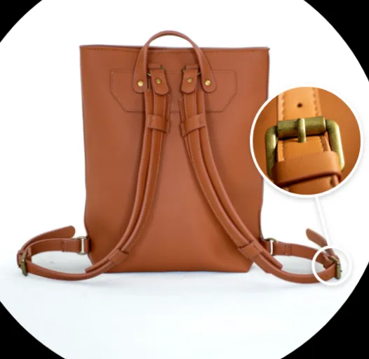 Rose Garden Vegan Leather Backpack