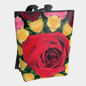 Rose Garden Vegan Leather Backpack