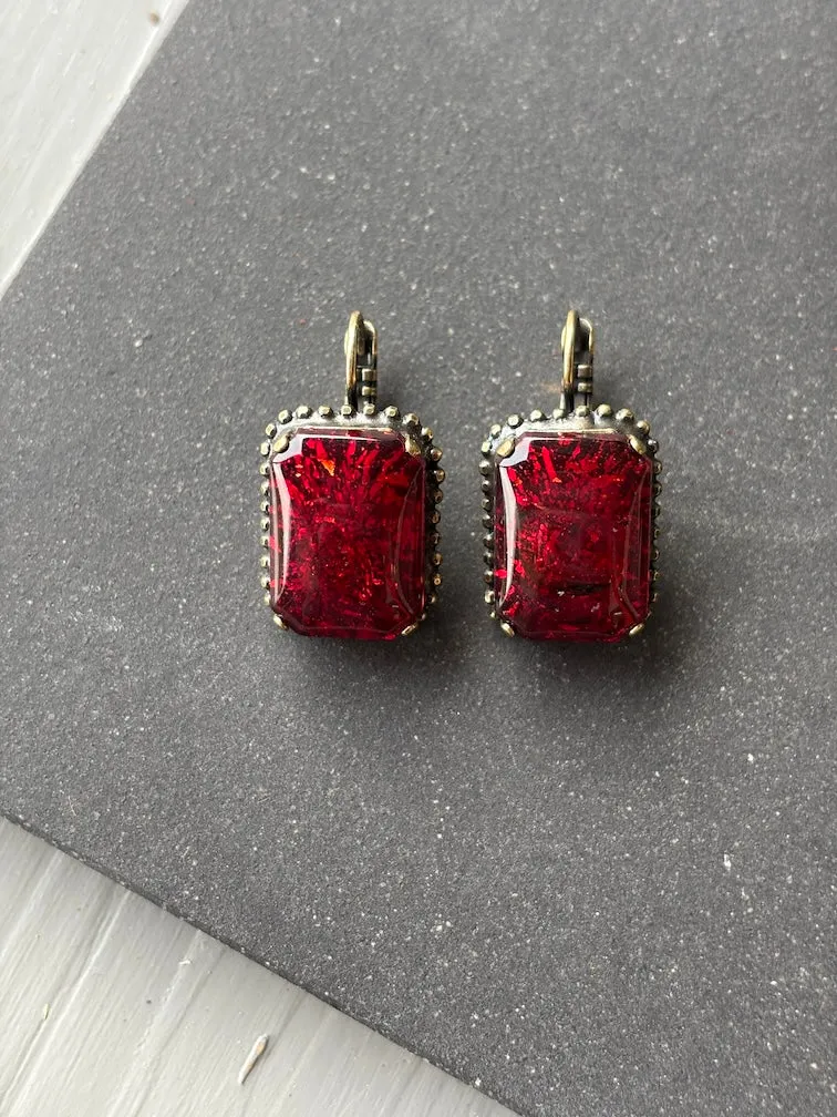 Rouge Earrings