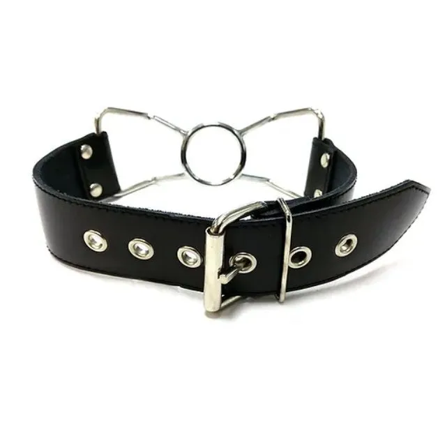 Rouge Leather Spider Gag