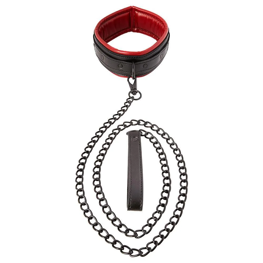 Saffron Leash and Collar Set Vegan Leather