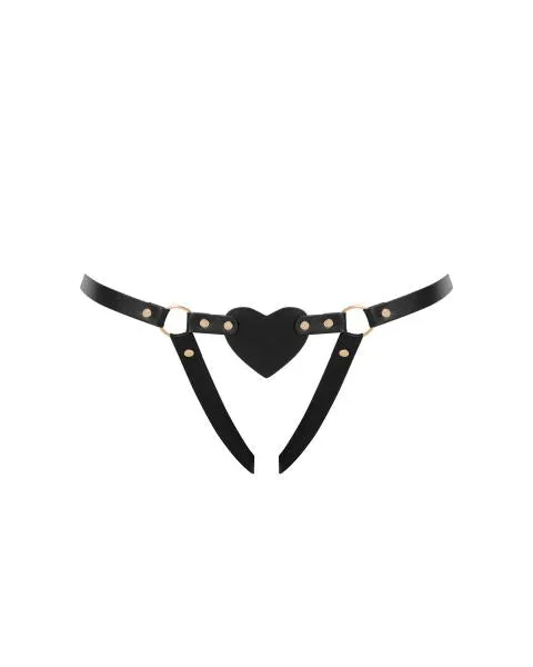 Salome Open Panty - Black -