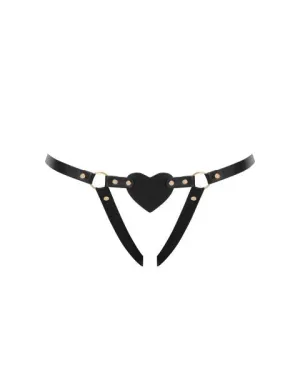 Salome Open Panty - Black -