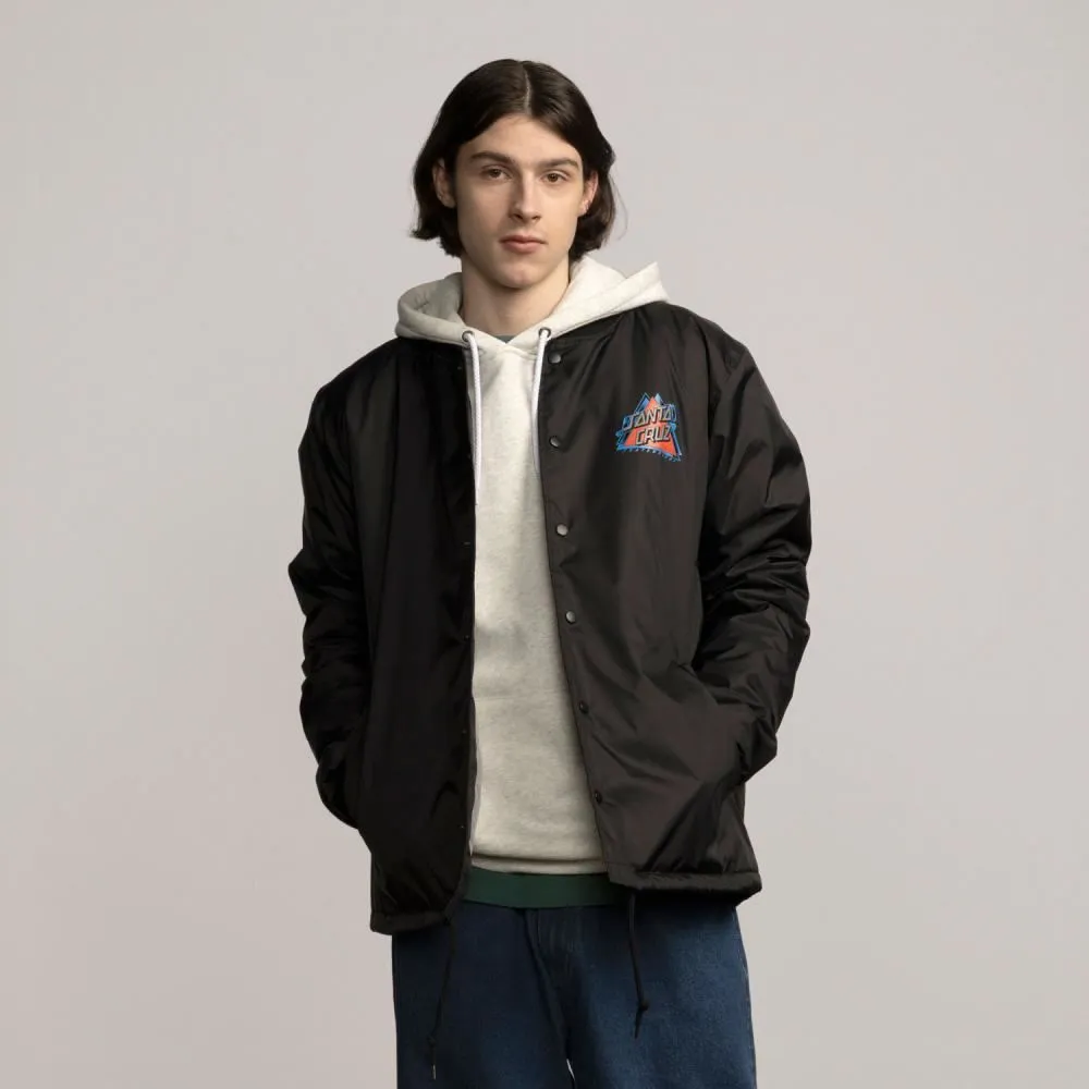 Santa Cruz Jacket Split Not A Dot - Black