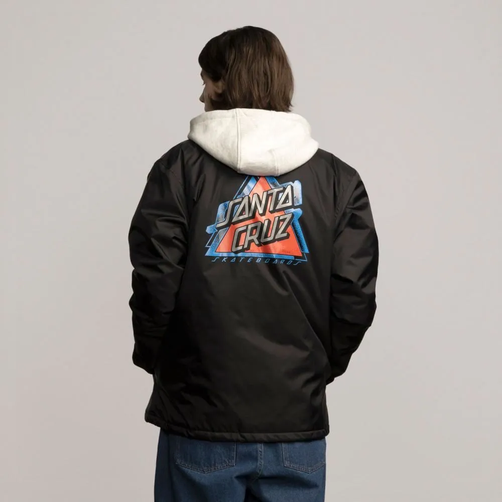 Santa Cruz Jacket Split Not A Dot - Black