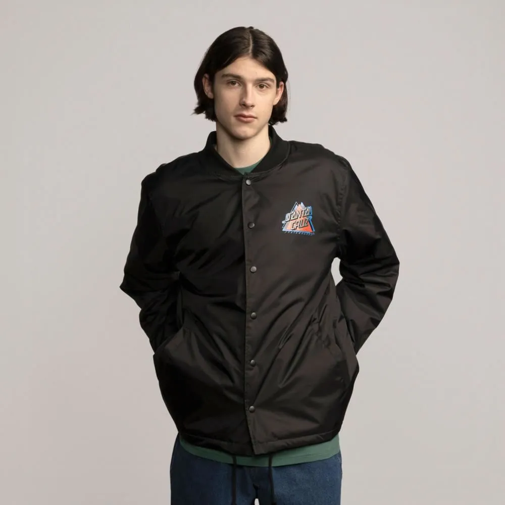 Santa Cruz Jacket Split Not A Dot - Black