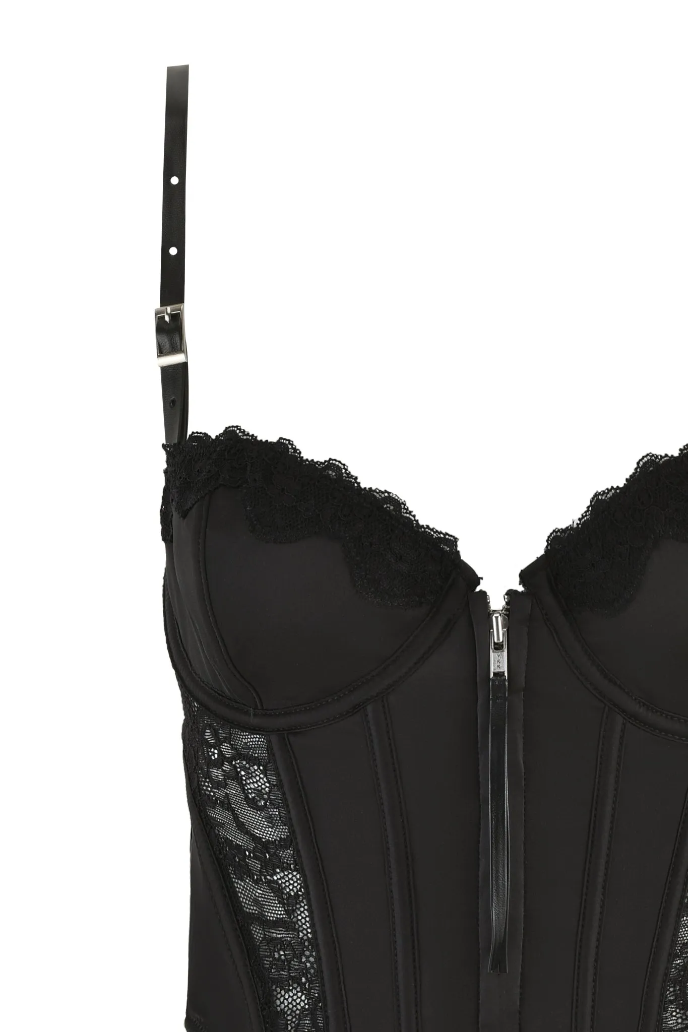 SATINE 2 PIECE SET - BLACK
