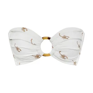 Scorpion Tori Ties Bandeau Bikini Top