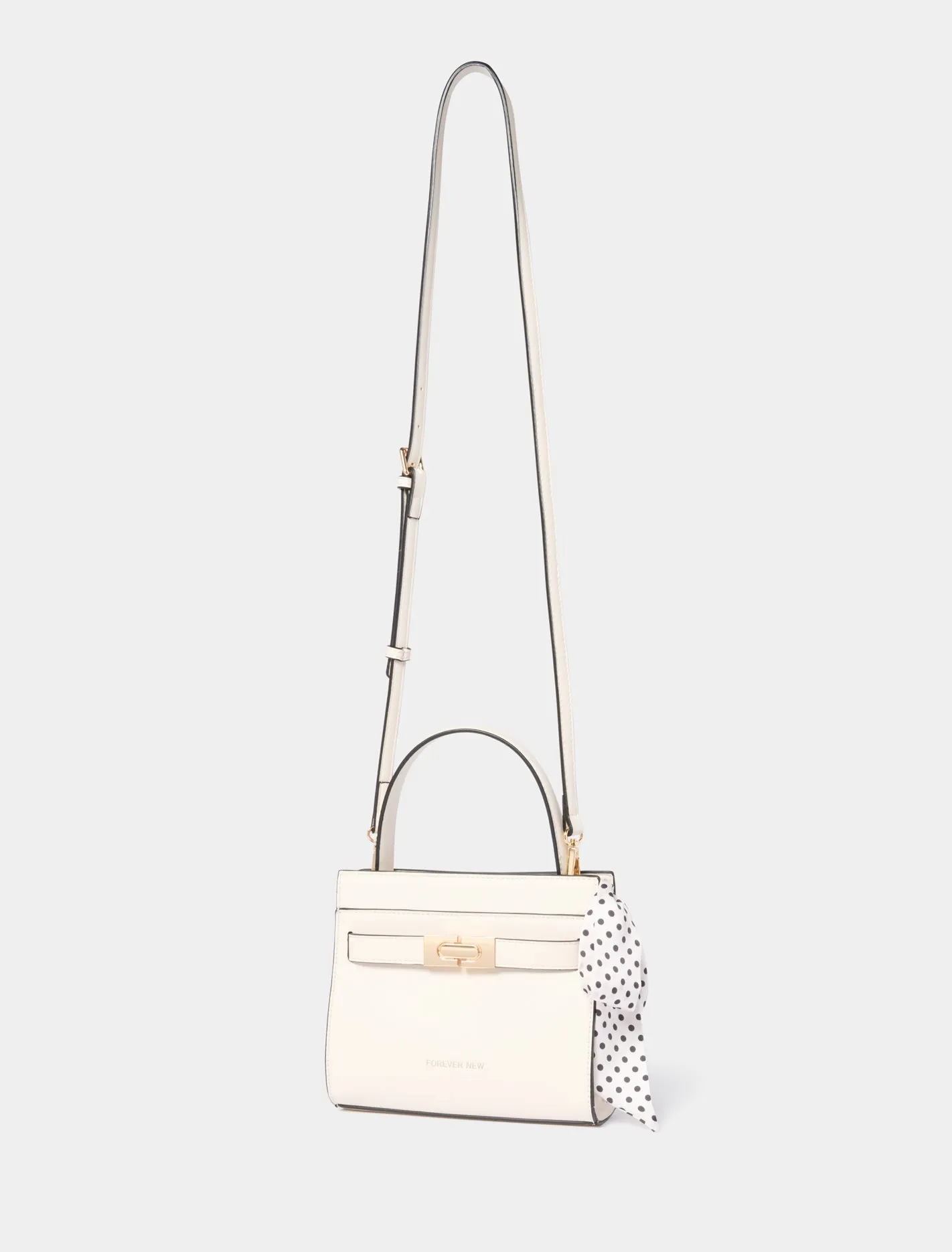 Serin Small Lock Top Handle Bag