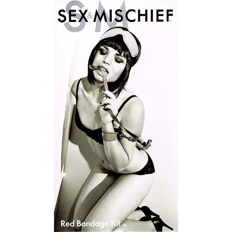 Sex and Mischief Black Bondage Kit