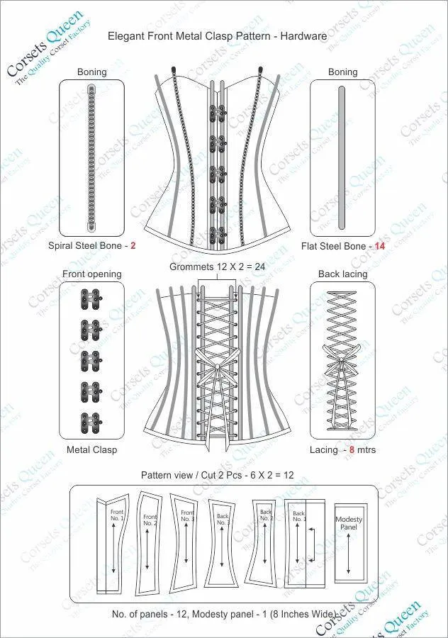 Sharon Steampunk Corset