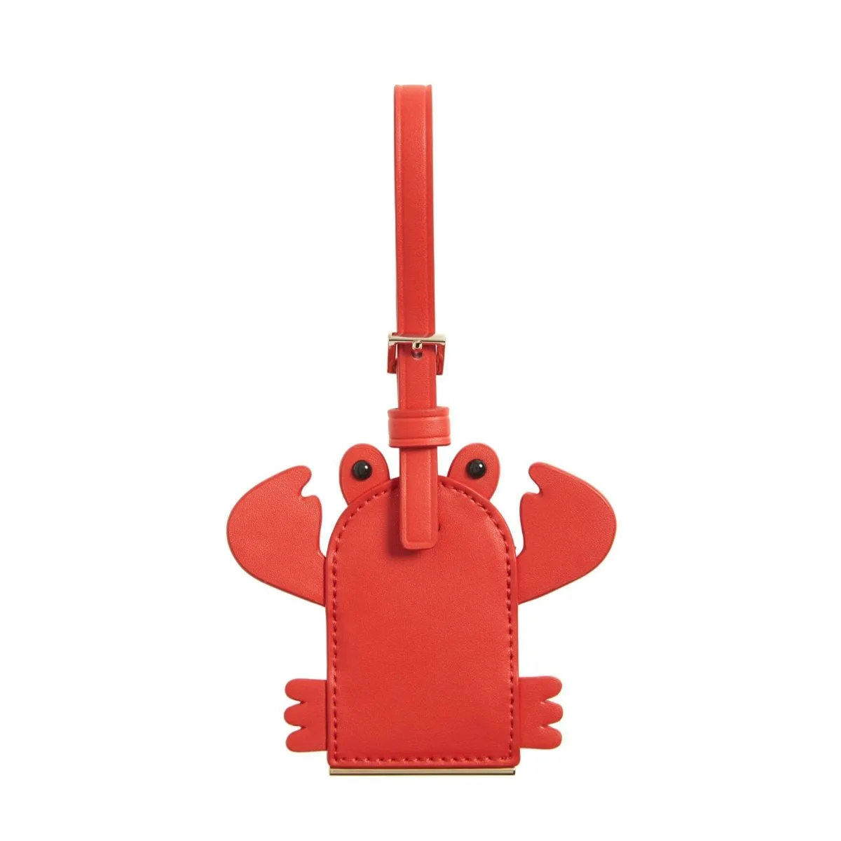 Shore Thing Crab Leather Luggage Tag 