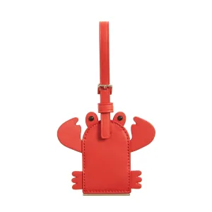 Shore Thing Crab Leather Luggage Tag 