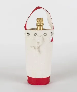 Single Wine Tote with Tie